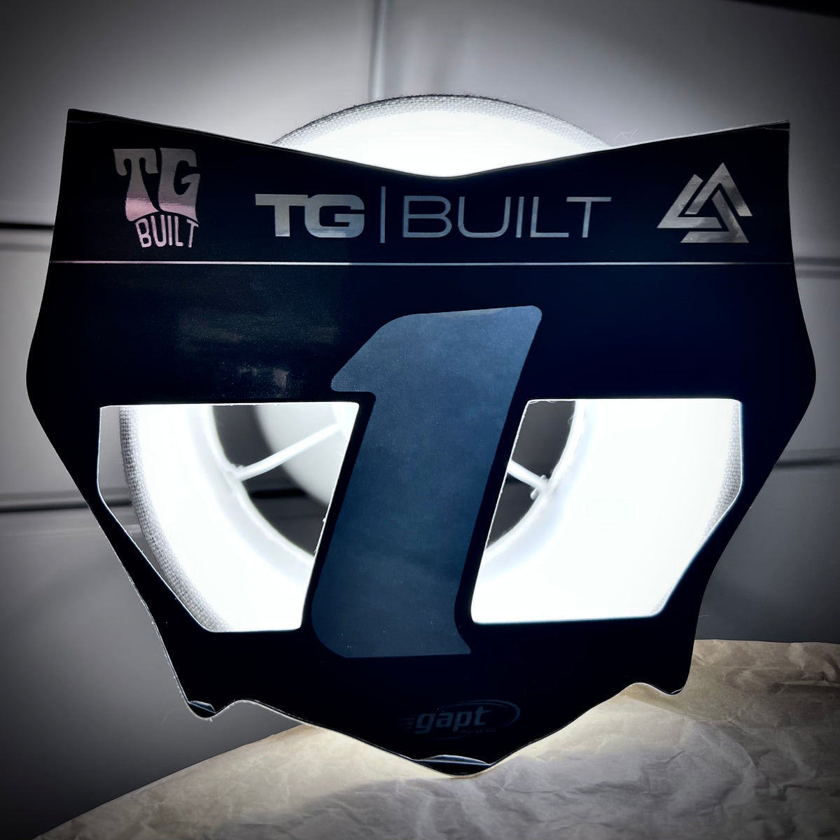 Vented Plate Decal (Decal Only)