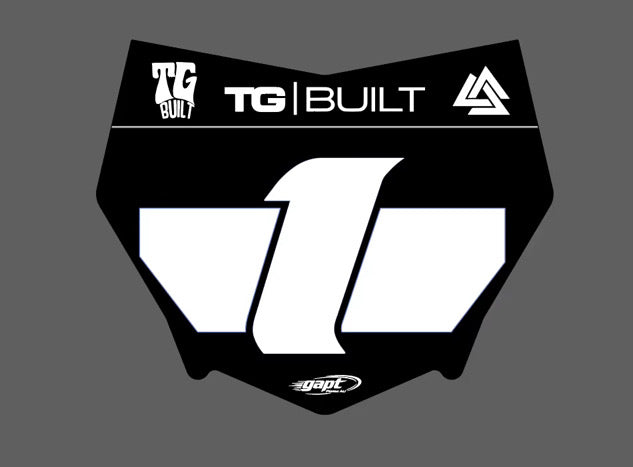 Vented Plate Decal (Decal Only)